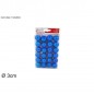 PALLINE CM.3 BLU BOX 24PZ EAN 8033113099120 INGROSSO PALLINE DI NATALE E PUNTALI PALLINE CM.3 BLU BOX 24PZ EAN 8033113099120 INGROSSO PALLINE DI NATALE E PUNTALI