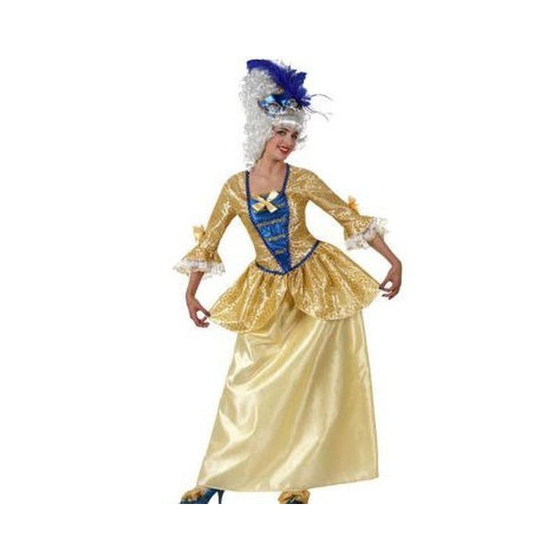 COSTUME CORTIGIANA LUSSO T 2 EAN 8422259101451 INGROSSO COSTUMI CARNEVALE ADULTI