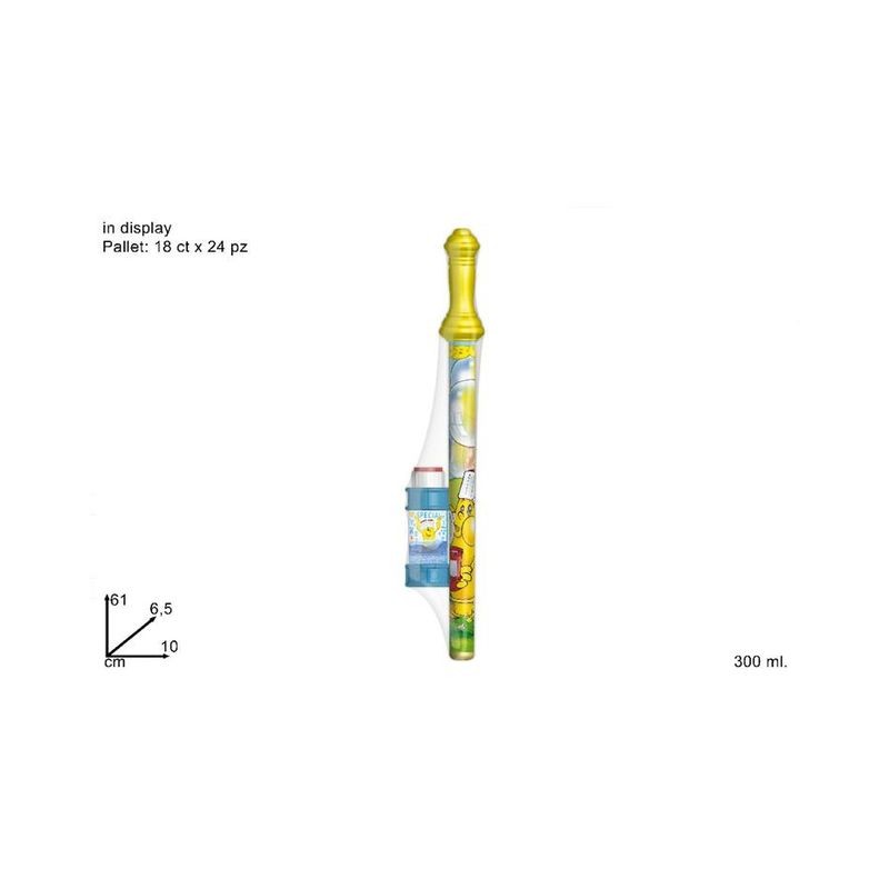 BOLLE DI SAPONE SPADA BIG EAN 8007315105101 INGROSSO BOLLE SAPONE E ACCESSORI