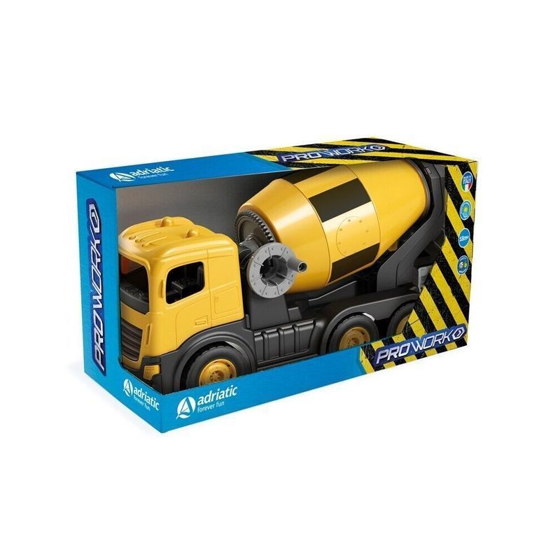 CAMION BETONIERA CM 40 IN BOX SINGO EAN 8002936119001 INGROSSO MEZZI E BARCHETTE