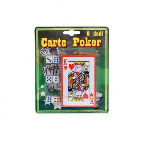 INGROSSO MAZZO POKER C/DADI 2012