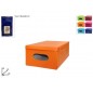 BOX ABITI COLORATI CM.48X36X19 430G EAN 8034048241875 INGROSSO ACCESSORI ARMADIO