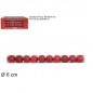 TUBO 10 PALLINE 6 CM 3 MOD. DISP ROSSO EAN 8033113269585 INGROSSO PALLINE DI NATALE E PUNTALI TUBO 10 PALLINE 6 CM 3 MOD. DISP ROSSO EAN 8033113269585 INGROSSO PALLINE DI NATALE E PUNTALI