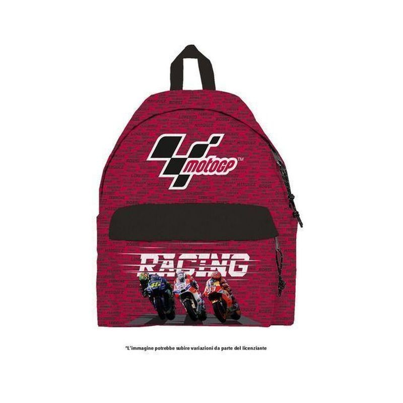 ZAINO AMERICANO MOTOGP 30X15X42CM EAN 8032780302823 INGROSSO ZAINI SCUOLA