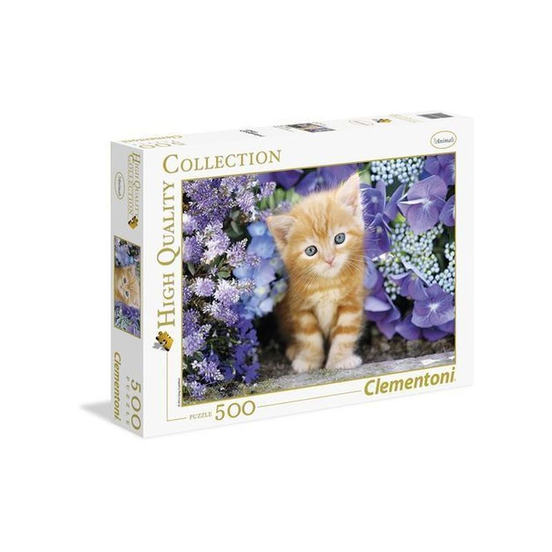 PUZZLE PZ.500 GATTINO ROSSO HQC 30415 EAN 8005125304158 INGROSSO PUZZLE CLASSICI