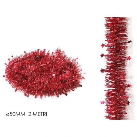 INGROSSO FILO ROSSO CON STELLE 5
