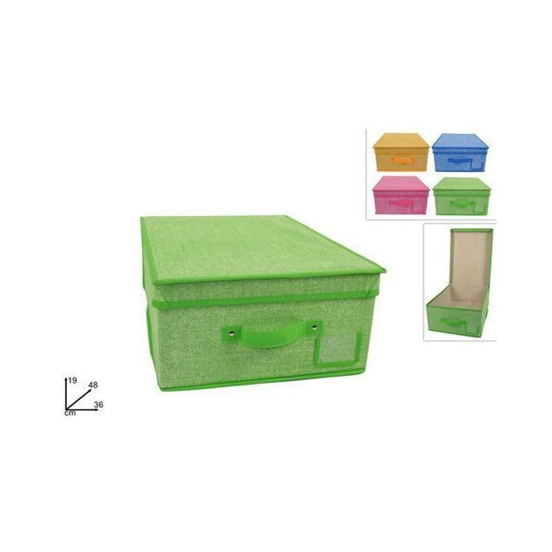 BOX ABITI TNT 36X48X19CM 4COL. EAN 8034048355848 INGROSSO SALVASPAZIO