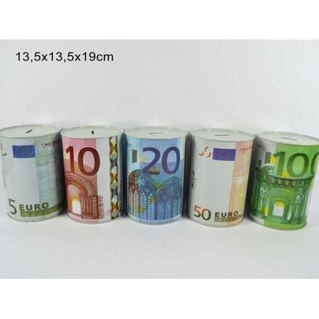 INGROSSO SALVADANAIO LATTA EURO