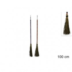 INGROSSO SCOPA 100CM 2COL ASS
