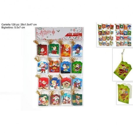 INGROSSO MINI BIGLIETTINI NATALI