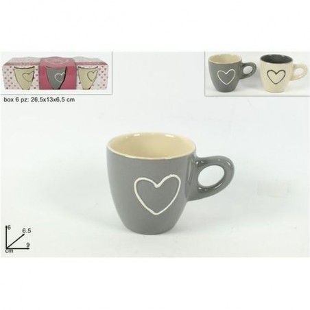 INGROSSO TAZZA CON CUORE ASS.