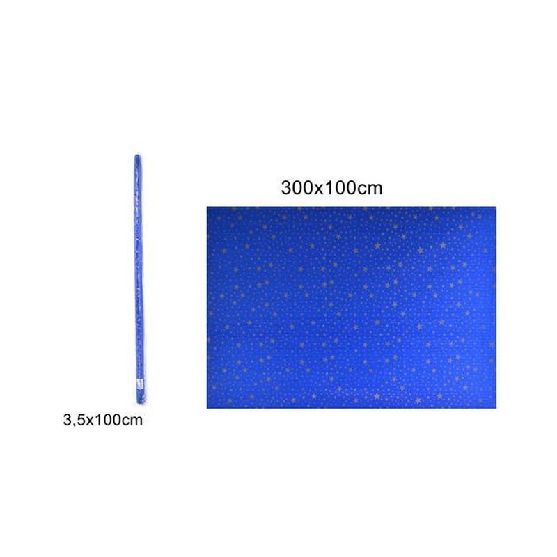 ROTOLO CARTA CIELO STAMPATO 3X1MT EAN 8033113486432 INGROSSO ACCESSORI PER IL PRESEPE