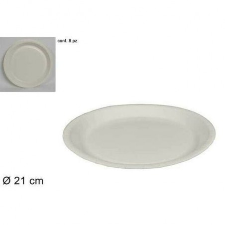 INGROSSO PIATTI 8 PZ BIOCOMPOST