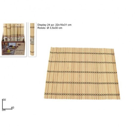 INGROSSO TOVAGLIETTA BAMBOO 30X4