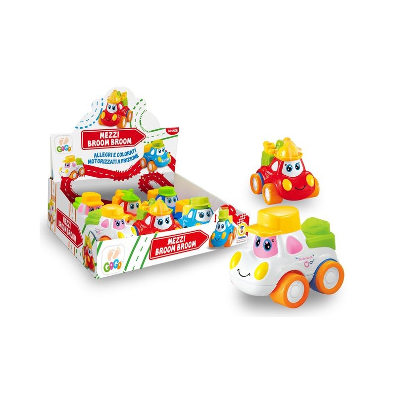MEZZI SOCCORSO BROOM BROOM 6 PZ ASST. EAN  INGROSSO GIOCHI DA EDICOLA