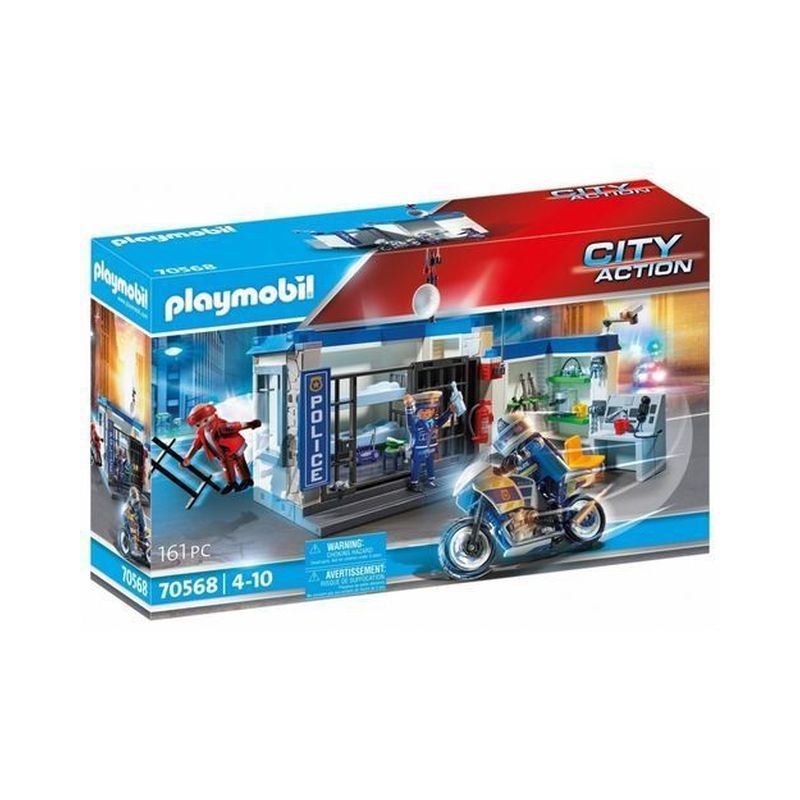 PLAYMOBIL 70568 FUGA STAZIONE DI POLIZIA EAN 4008789705686 INGROSSO PLAYMOBIL CITY ACTION