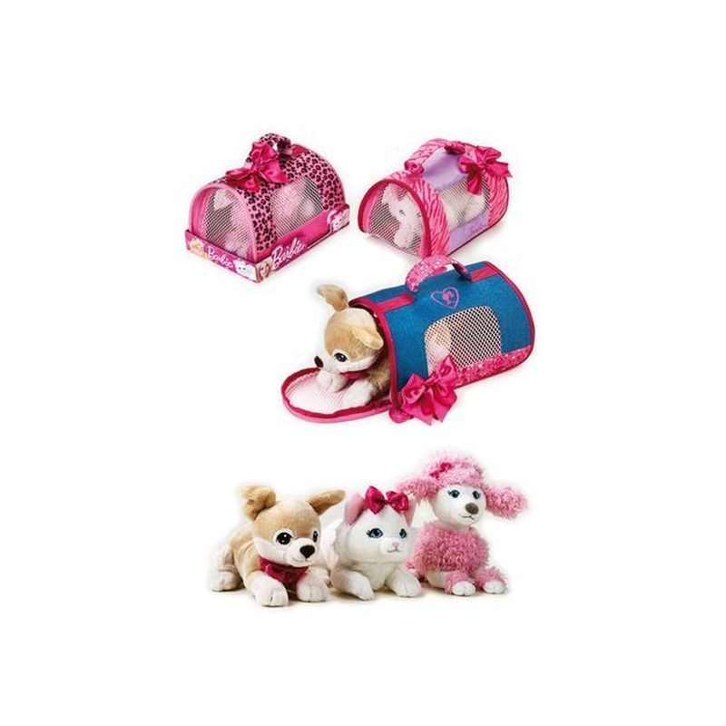 BARBIE PETS CARRY BAG 20X24CM EAN 8004332704034 INGROSSO PELUCHE MORBIDOSI