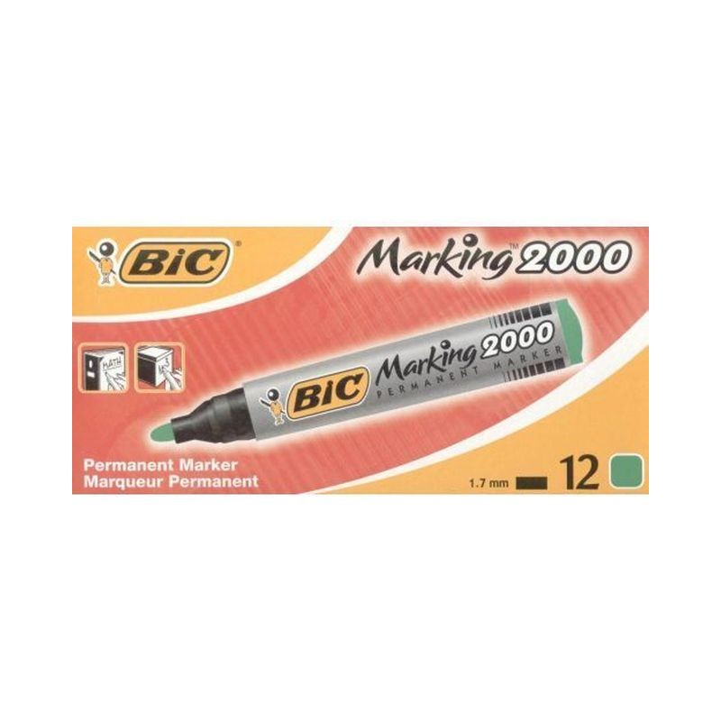 BIC MARKER 2000 PUNTA TONDA VERDE EAN 3086122000026 INGROSSO PENNARELLI MARKER