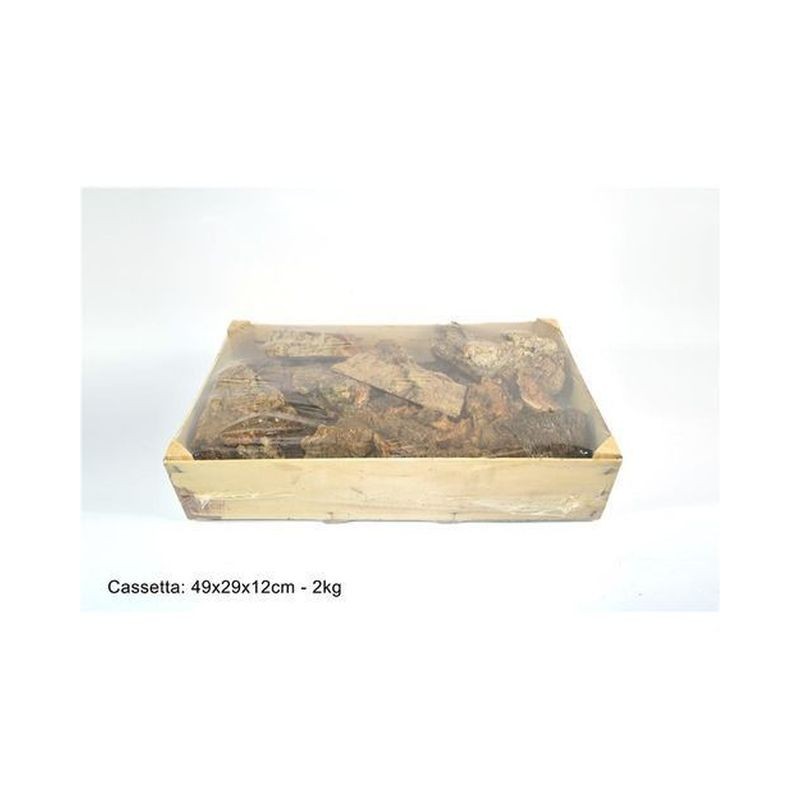 CASSETTA SUGHERO 2KG EAN 8033113829390 INGROSSO ACCESSORI PER IL PRESEPE