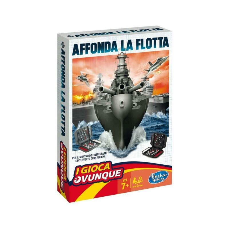 TRAVEL AFFONDA LA FLOTTA 2 GIOCATORI AFFONDA LE NAVI DEL TUO AVVERSARIO EAN 5010994875442 INGROSSO GIOCHI DI SOCIETA
