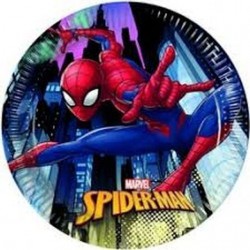 INGROSSO PIATTI CARTA SPIDERMAN