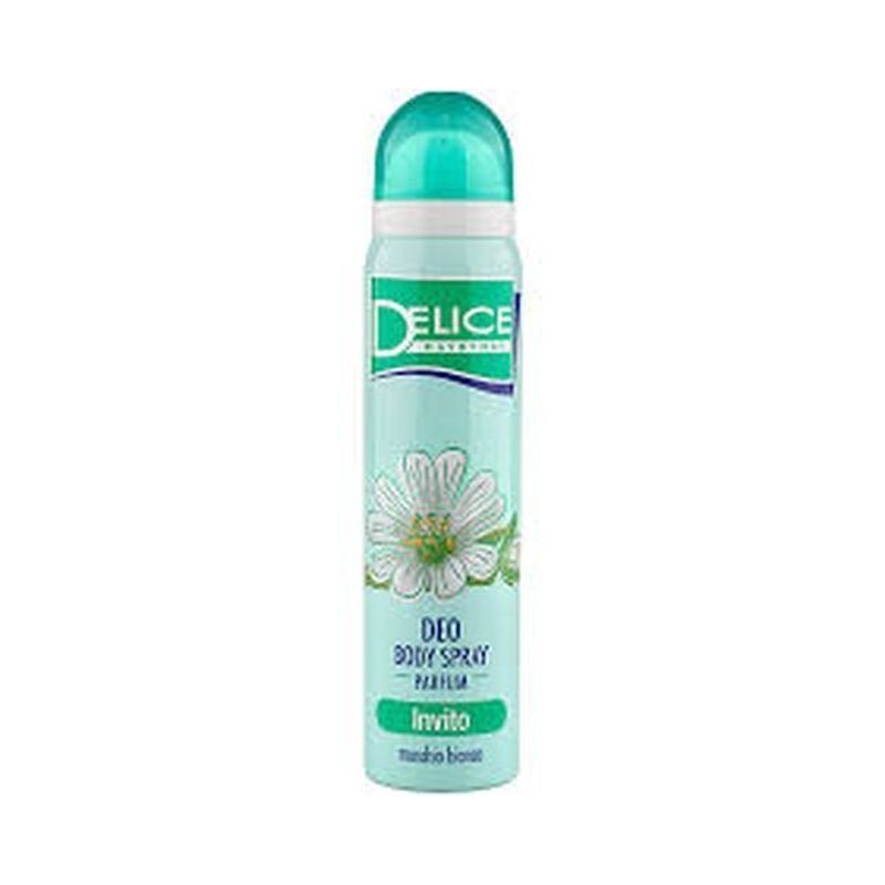 DELICE BODY SPRAY INVITO 100ML MIL MIL EAN 8004120907760 INGROSSO DEODORANTI