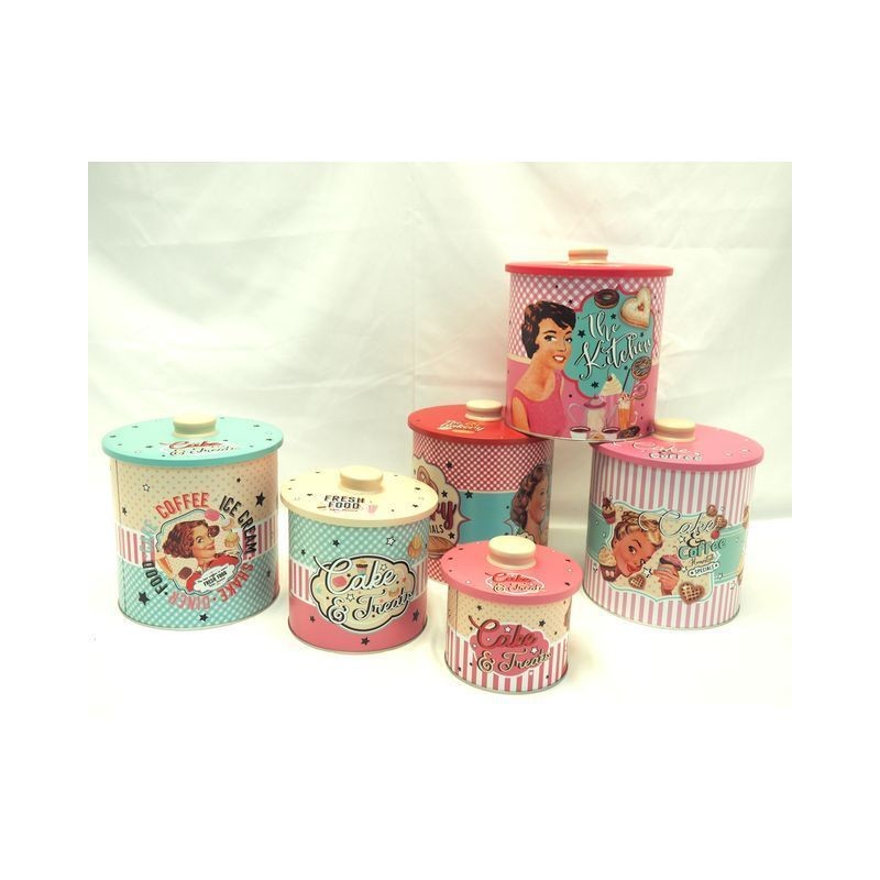 SET 3 BARALLOLI LATTA POMELLO 4 ASS. EAN 8021029347312 INGROSSO BARATTOLI E ARBANELLE