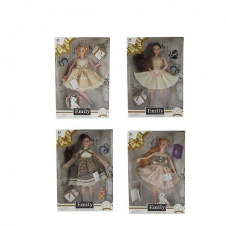 INGROSSO BAMBOLA EMILY CON ACCES