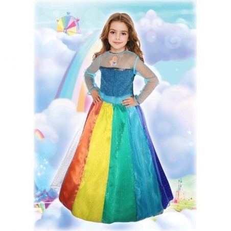 INGROSSO COSTUME BARBIE ARCOBALE