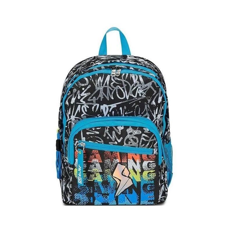 ZAINO DOP. SCOMP. SJ EVER BLACKWALL BOY EAN 8055714146881 INGROSSO ZAINI SCUOLA