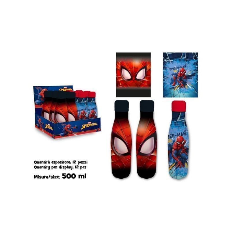 BORRACCIA TERMICA SPIDERMAN EAN  INGROSSO BOTTIGLIE