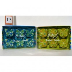 INGROSSO TEALIGHT FARFALLA PZ.6