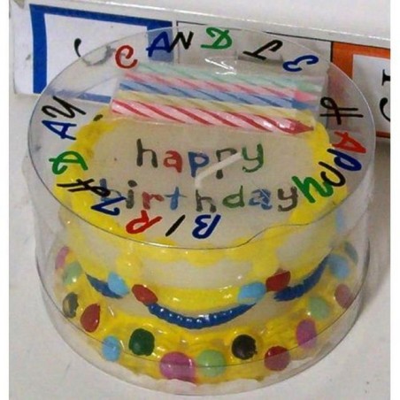 INGROSSO CANDELA TORTA HAPPY BIR