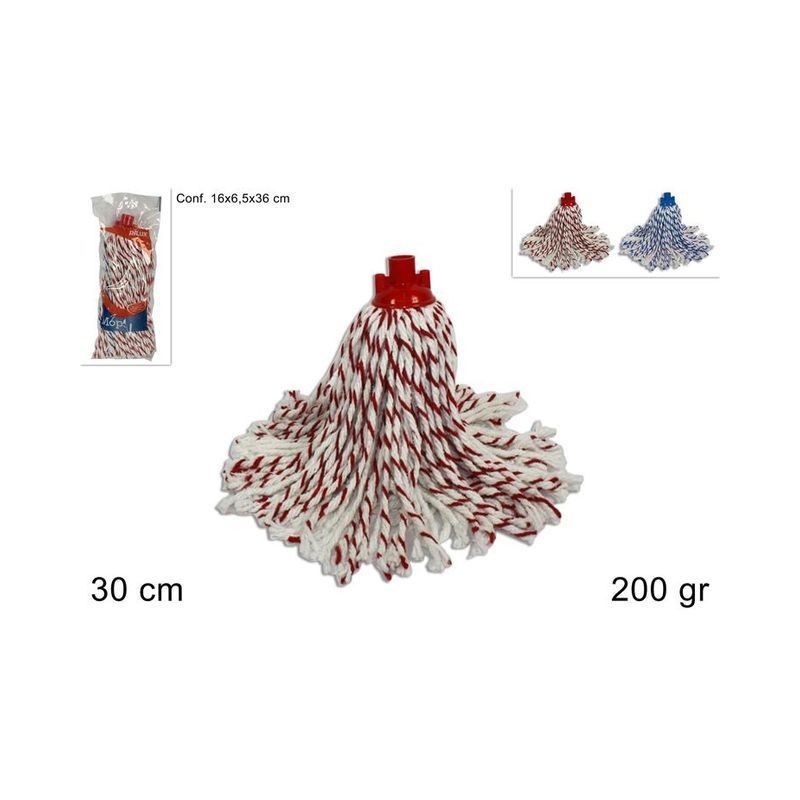 MOP COTONE RAINBOW 200GR 2 COLORI EAN 8034048187623 INGROSSO ACCESSORI PULIZIA