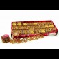 RIBBON GLITTER LASER ORO 3 SOGG EAN 8004927096162 INGROSSO NASTRI NATALIZI PER ADDOBBO