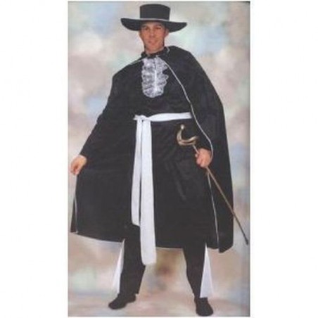 INGROSSO COSTUME CAVALIERE NERO