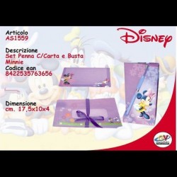 INGROSSO MINNIE PENNA+CARTA+BUST