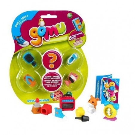 INGROSSO GOMU BLISTER 6PZ SERIE1