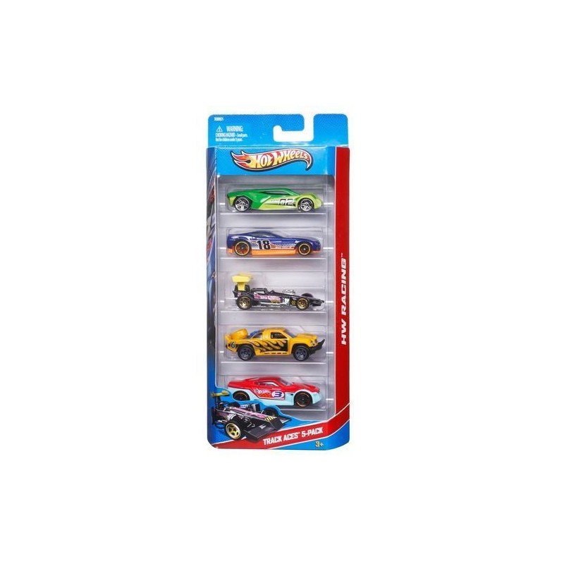 HOT WHEELS CONF. 5 VEICOLI EAN 0074299174599 INGROSSO MODELLINI AUTO
