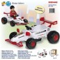 AUTO EL. TOP RACE 6V. BIANCA EAN 8001938311017 INGROSSO AUTO E MOTO ELETTRICHE