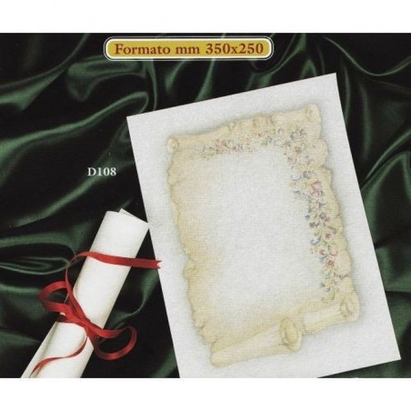 INGROSSO DIPLOMA CARTA PERGAMENA