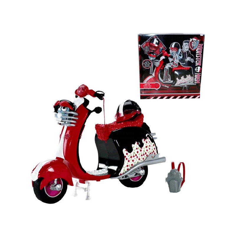 MONSTER HIGH SCOOTER DI GHOULIA +6ANNI EAN 0746775126452 INGROSSO GIOCATTOLI