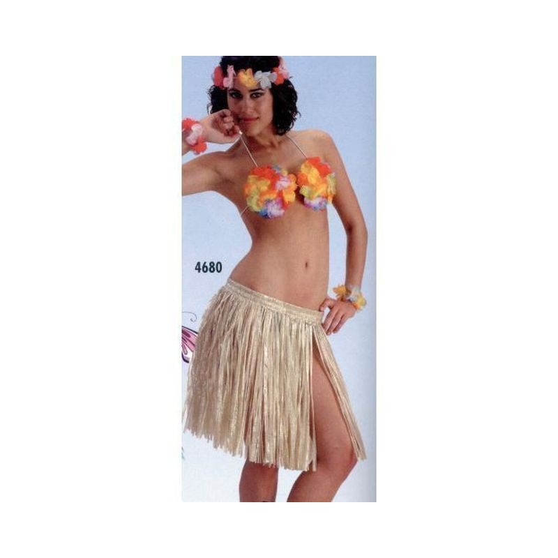 GONNA RAFIA HAWAII CM.45 COLOR NATUR. EAN 8004761046804 INGROSSO HAWAII ACCESSORI