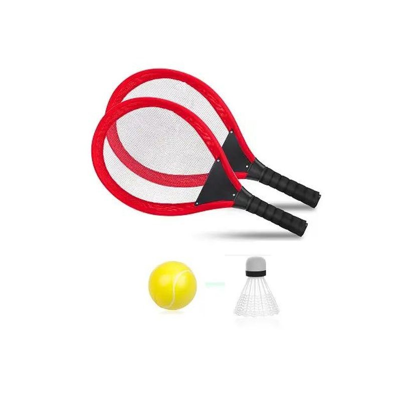 COPPIA RACCHETTE 1 PALLA E 1 PIUMA. 40X2 EAN 8430373018227 INGROSSO GIOCHI MARE