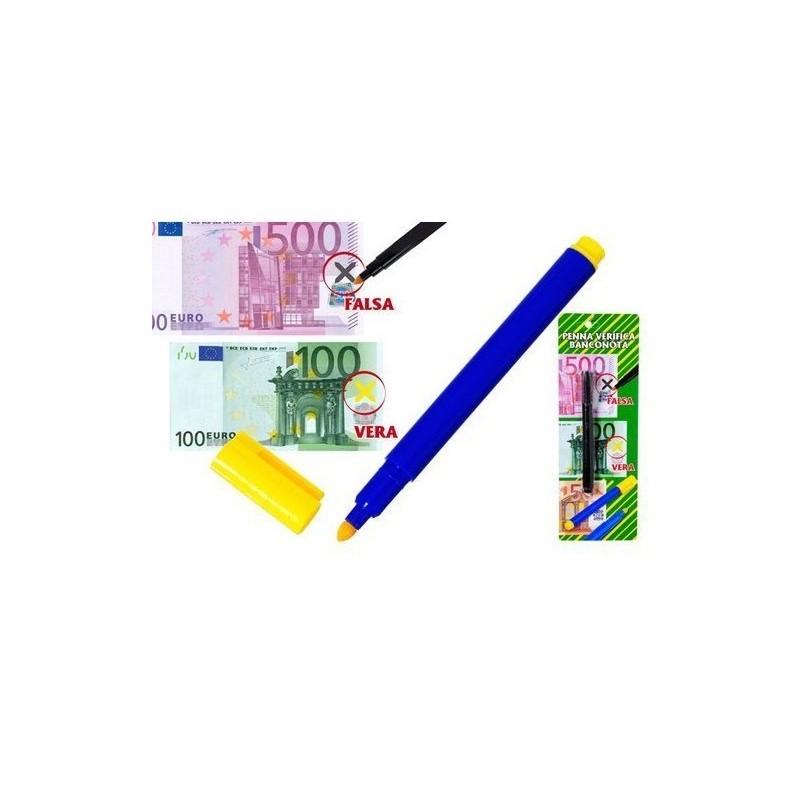PENNA CONTROLLA EURO EAN 8032732239634 INGROSSO ACCESSORI UFFICIO
