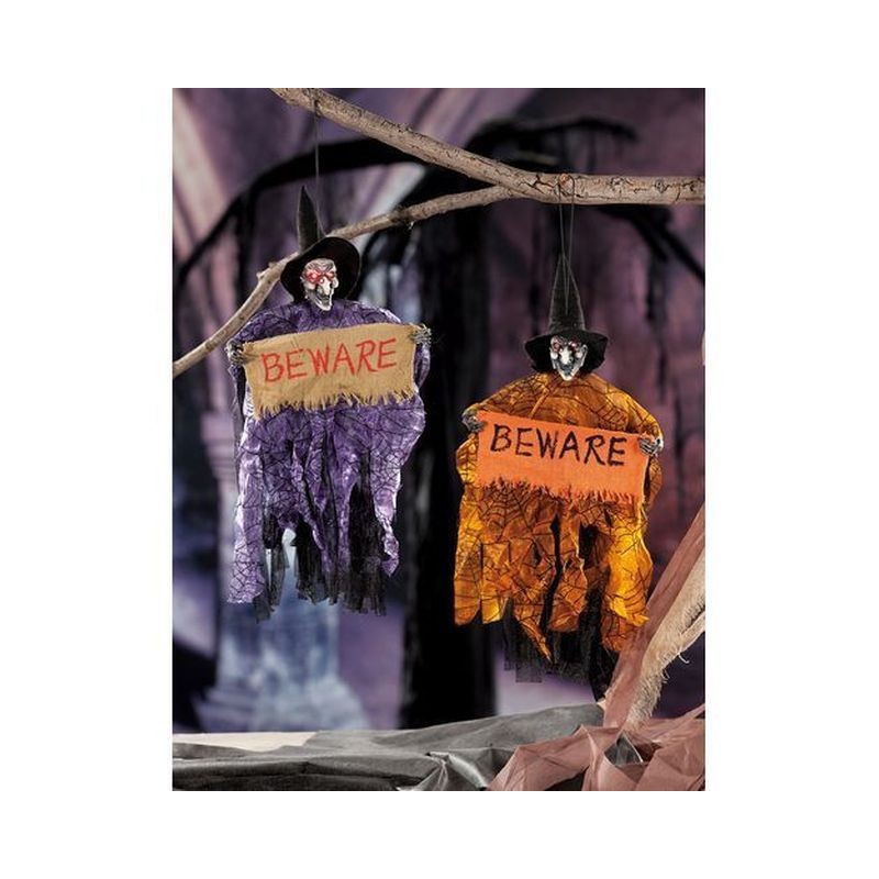 DECORAZIONE HORROR LUCI+SUONO 25X50CM EAN 8021785408135 INGROSSO DECORAZIONI HALLOWEEN