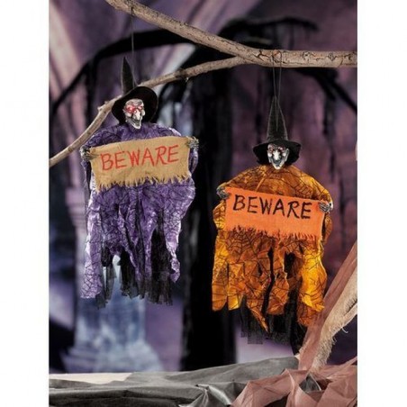 DECORAZIONE HORROR LUCI+SUONO 25X50CM EAN 8021785408135 INGROSSO DECORAZIONI HALLOWEEN