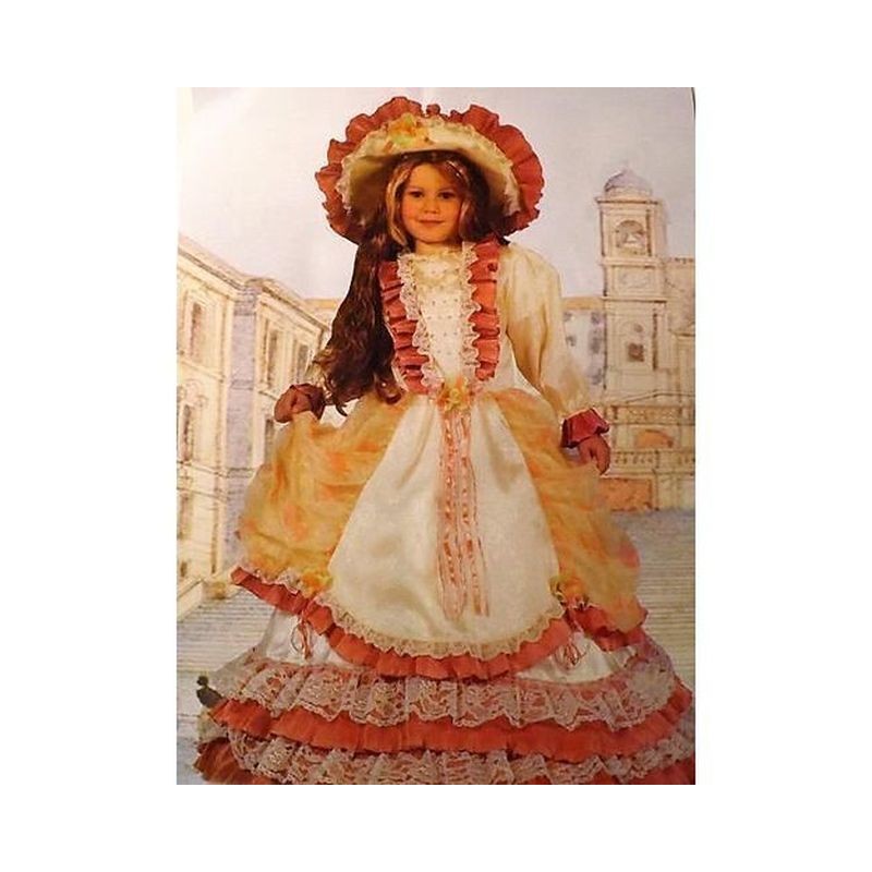 COSTUME BAMBINA LADY ROMANTICA 5/7 ANNI EAN 8008092067804 INGROSSO COSTUMI CARNEVALE BAMBINA