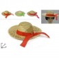 CAPPELLO IN PAGLIA DONNA C/NASTRO EAN 8027501033025 INGROSSO CAPPELLI ESTIVI