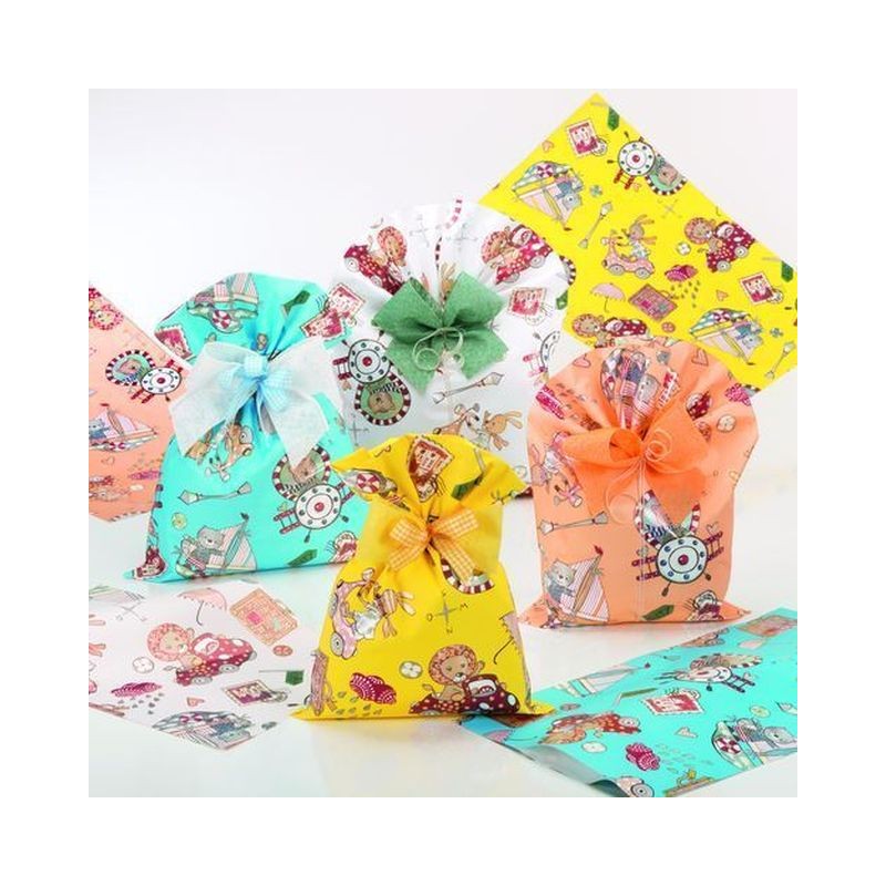 BUSTE HOLIDAY ASSORTITE CM.40X60 100PZ EAN 8013277464521 INGROSSO SACCHETTI E SHOPPER REGALO